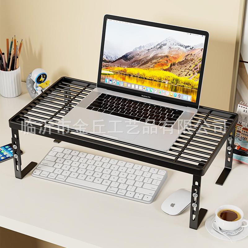 可调节笔记本电脑支架散热底座烧烤架子支撑架家用桌面增高台支架