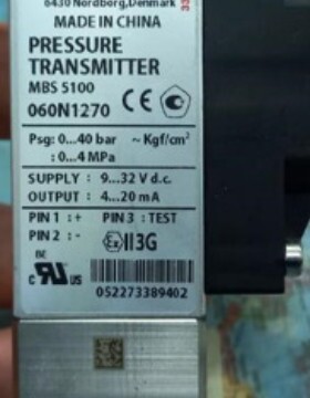 MBS3000 060G1113丹佛斯Danfoss液压阀传感器