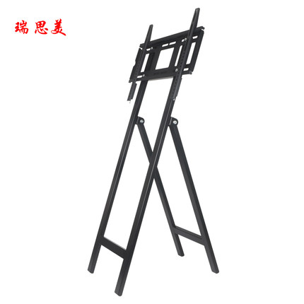 液晶电视落地支架显示器移动折叠广告机展销立式电视挂架32-55寸