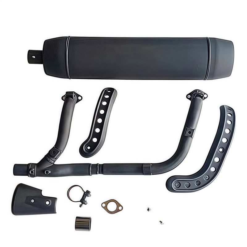 轻骑大韩GV300S配件排气管防烫罩护板装饰盖前后段三元催化