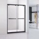 房推拉门干湿分离钢化一字洗澡房间直屏风