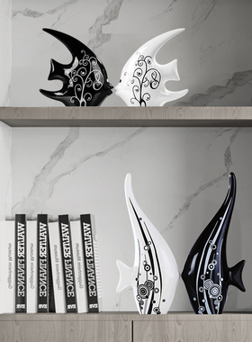 现代家居陶瓷装饰品客厅酒柜工艺品摆设创意房间卧室个性饰品