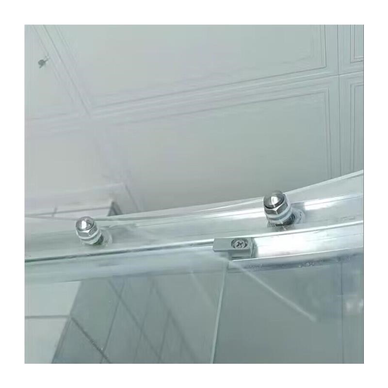 淋浴房移门滑轮老式滑轮圆弧形浴室玻璃轨道轮子滚轮五金全.