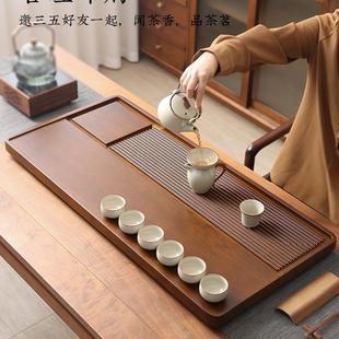 实心电木干泡盘沥水客厅办公室用茶台茶托盘 茶盘家用新款