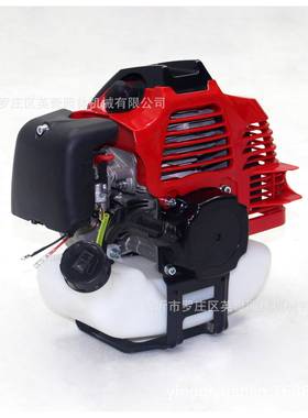 TUE43汽油发动发机两冲程地各钻割草机割灌机力动机动及种TU43配