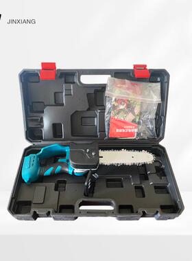 8直寸充电家式锂电锯电园林修树枝锯木头OYF手锯家用厂销