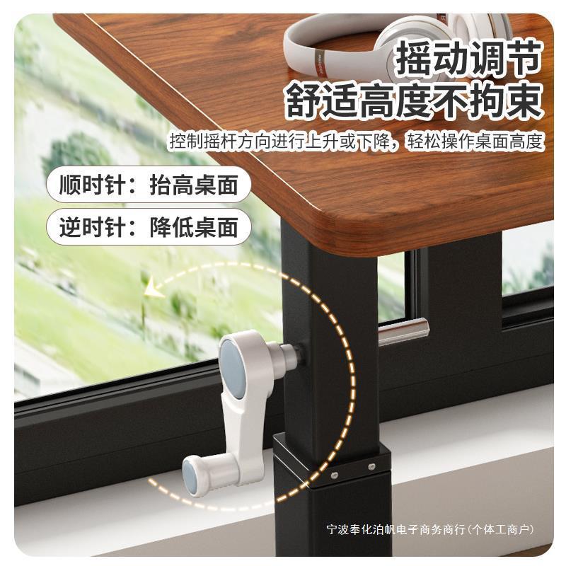 床电边桌可移动简约小桌子卧室家用学生书桌易降升宿TNM舍懒人简