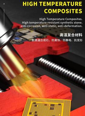 维修佬手机板维修芯夹具CPU字库主IC片除胶夹WNB具维修接焊主板夹