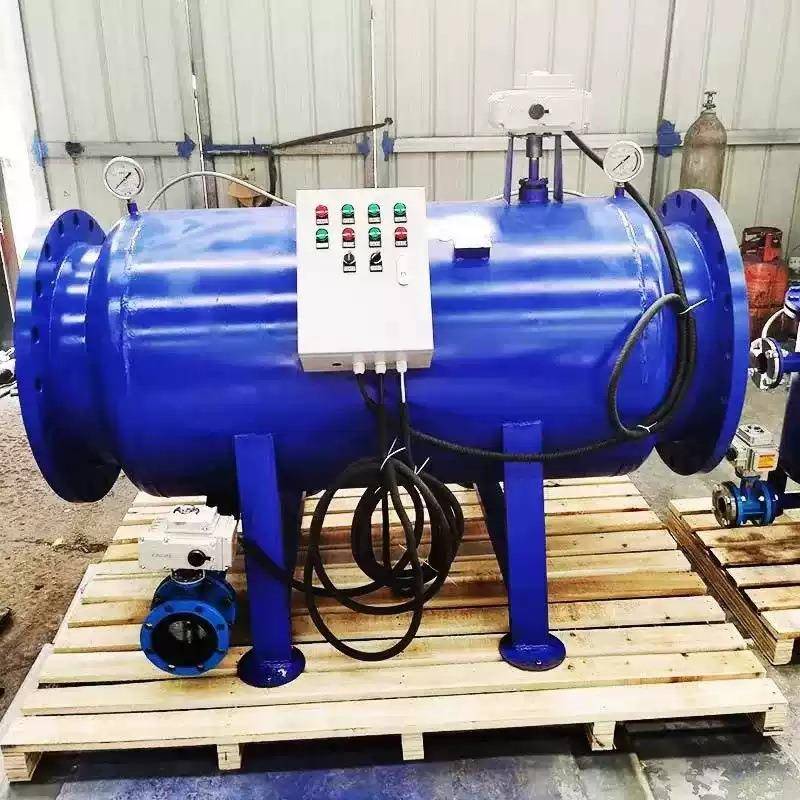 全自ILY污动反冲洗滤器管道除器滤水器立式过除卧式直通角通污器