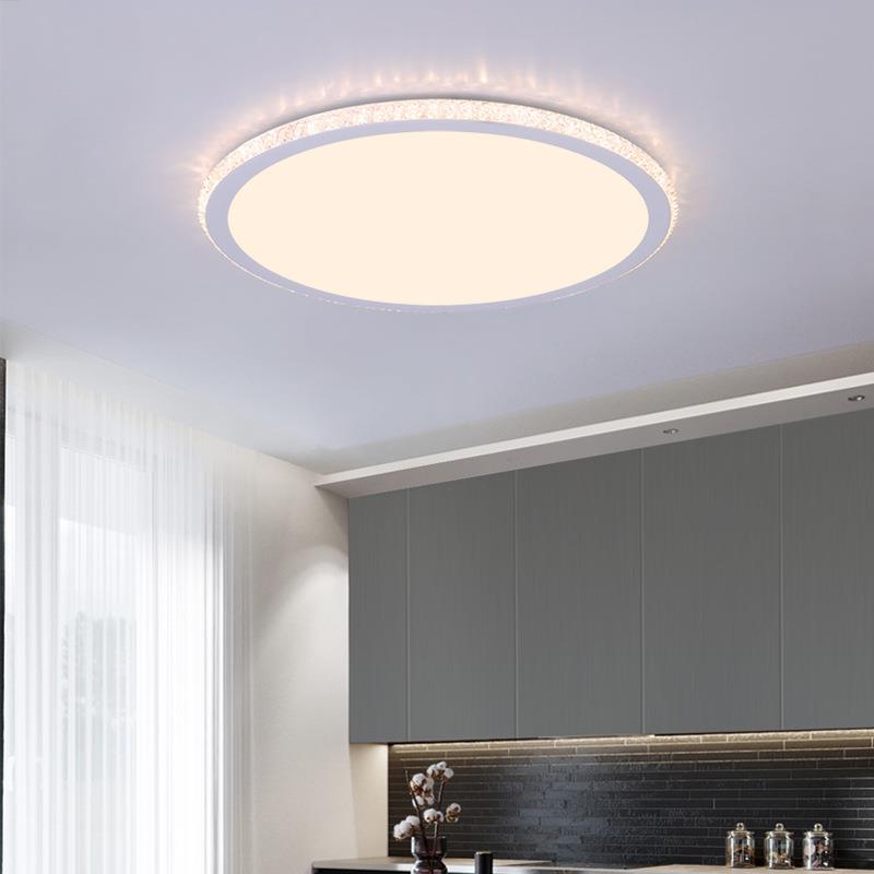 全光谱护卧室顶灯眼防蓝光轻奢2.2c超薄灯具9YAM7高显指m儿童房吸