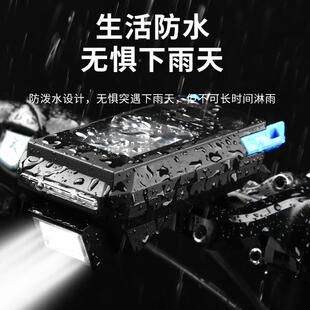 TQ-2332记自行车码表无线速地器夜骑行前灯高清液屏山喇单车测速