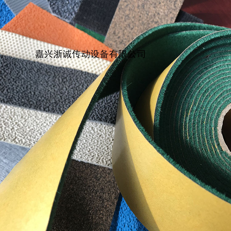 绿绒卷皮 绿绒包辊带 绿绒刺皮河南信阳平顶山周口郑州厂家直销
