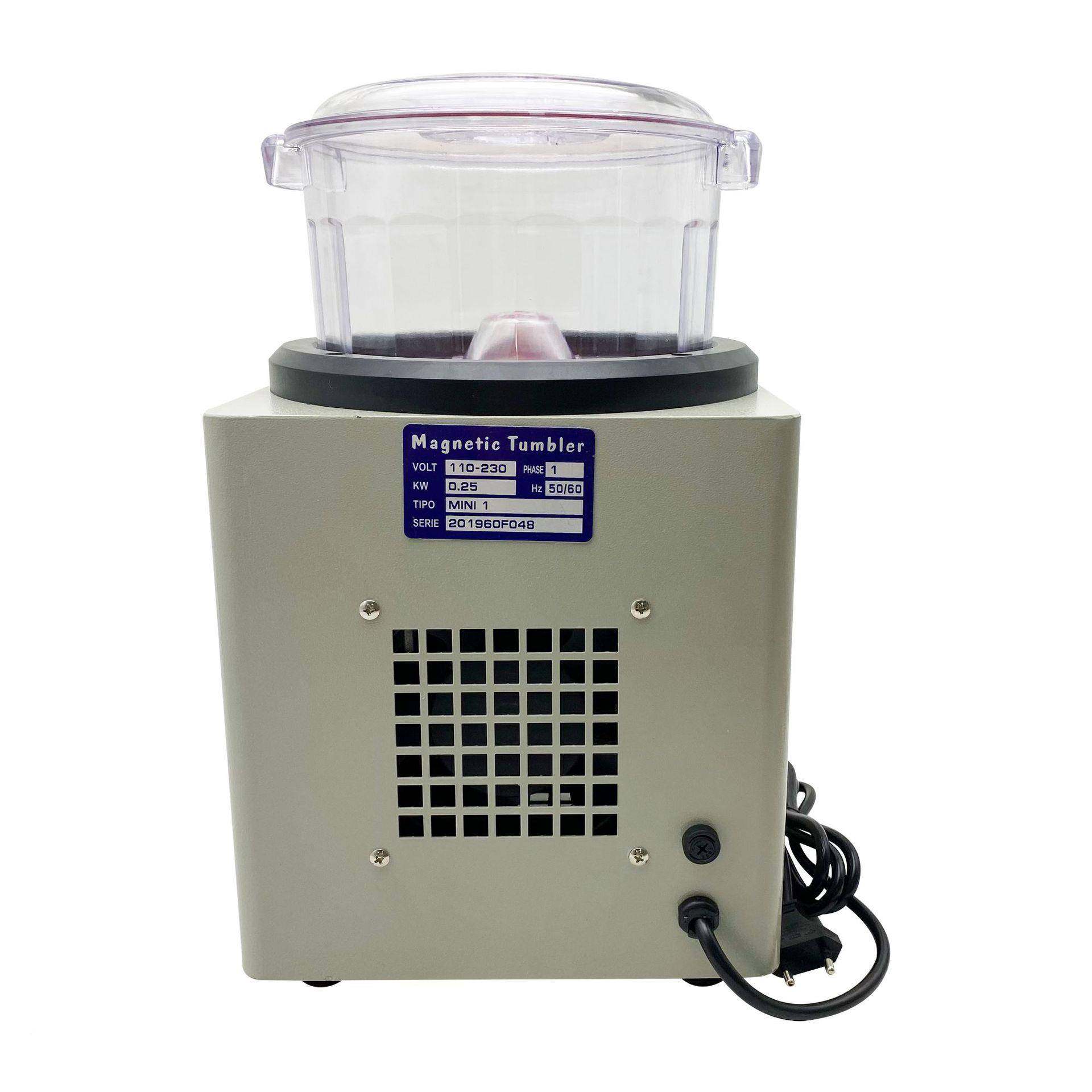 KT185磁力机抛光去毛刺LAS机去飞边正反转全动饰自品打磨抛光磨研