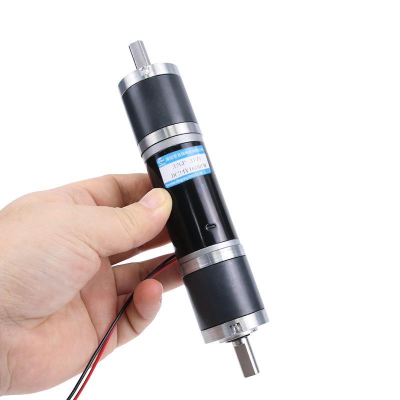 直流速电机双轴v齿v电动32GP-31Z机GPZY微型行轮低减速星慢速马达