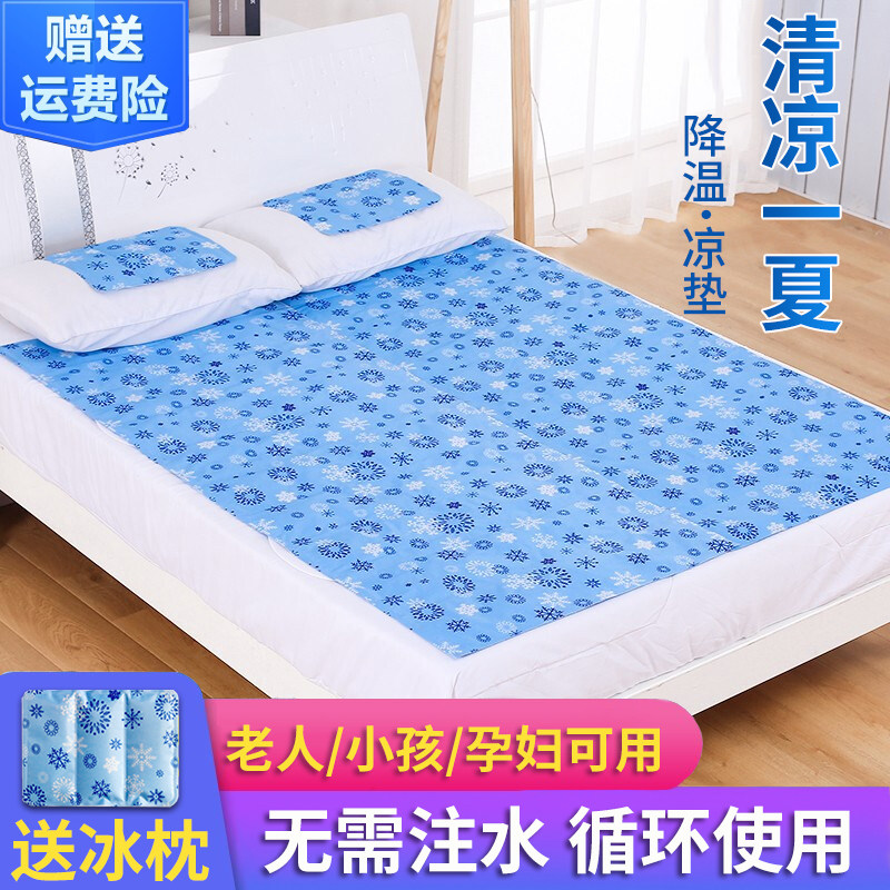 冰垫床垫水枕头垫凉垫冰枕单双人降温坐垫夏天学生宿舍沙发免注水