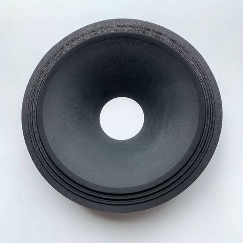 12寸全频喇叭纸盆锥盆鼓纸76.2芯高69mm 3折线布边紧压盆