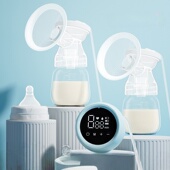 小白熊双边智能电动吸奶器全自动大吸力多功能吸乳按摩产后挤奶