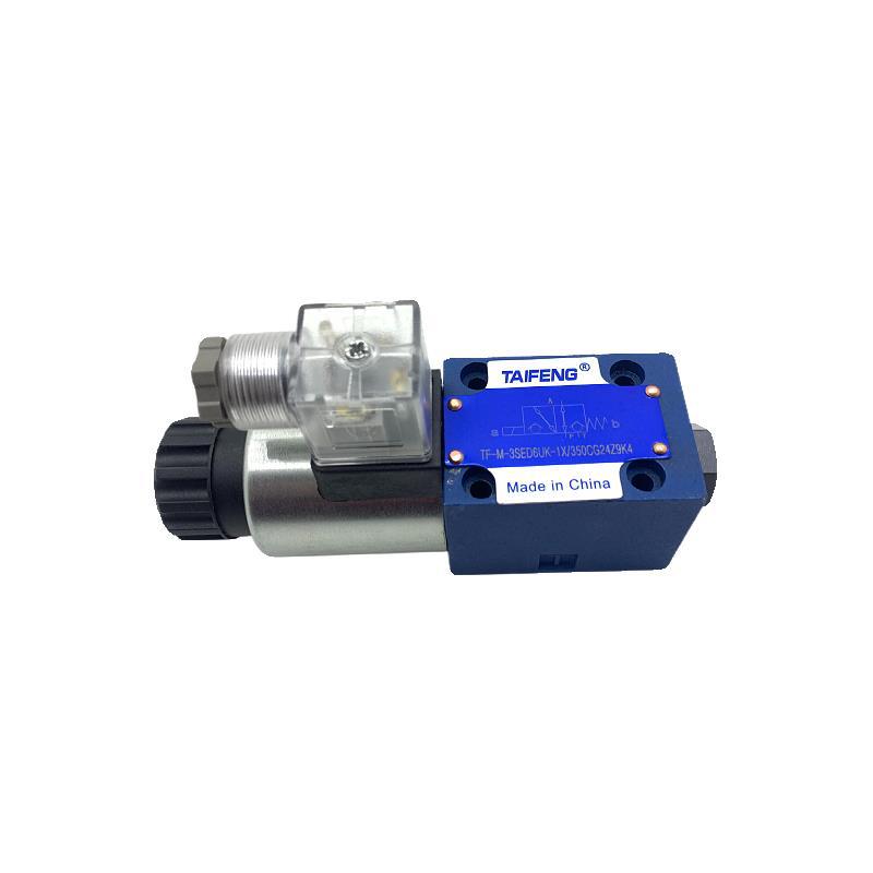 TAIFENG泰丰液压TF-M-3SED6UK-1X/350CG24Z9K4球阀6CK/N9K4电磁阀