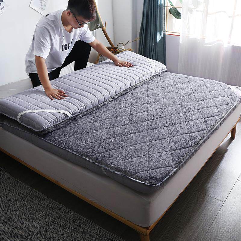 加厚床垫1.8x2m床褥子1.5x2.0可折叠双人榻榻米垫子2家用1.2m睡垫