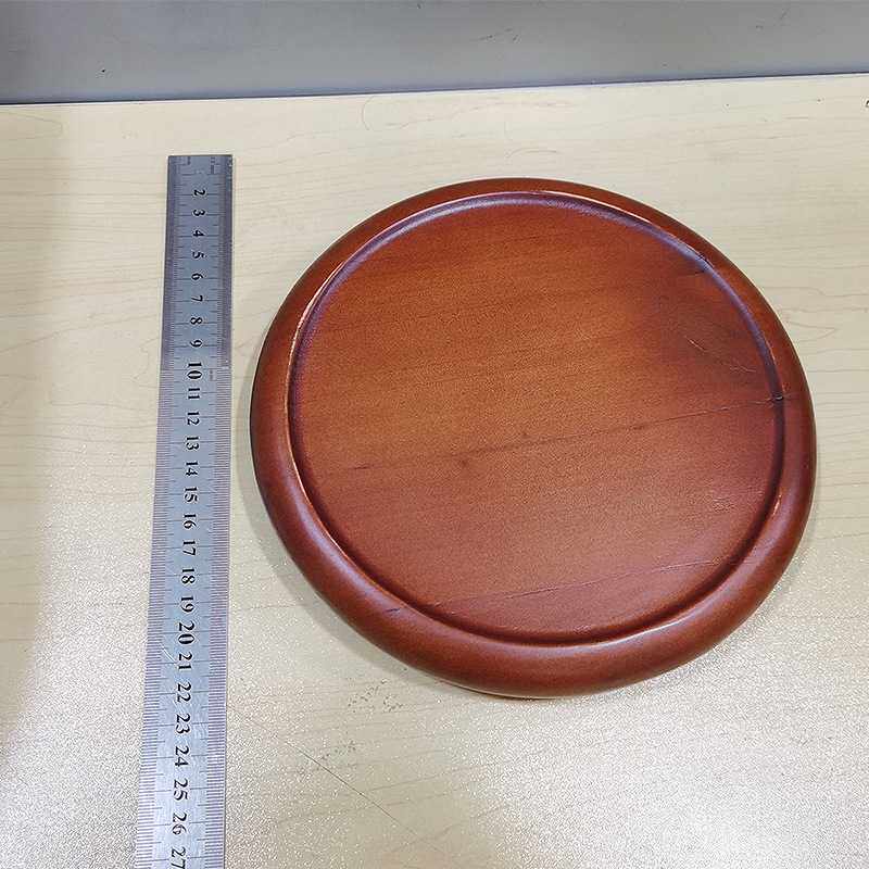 梵农创意摆件微景观玻璃瓶实木底座微托盘花瓶木质立体微型苔藓