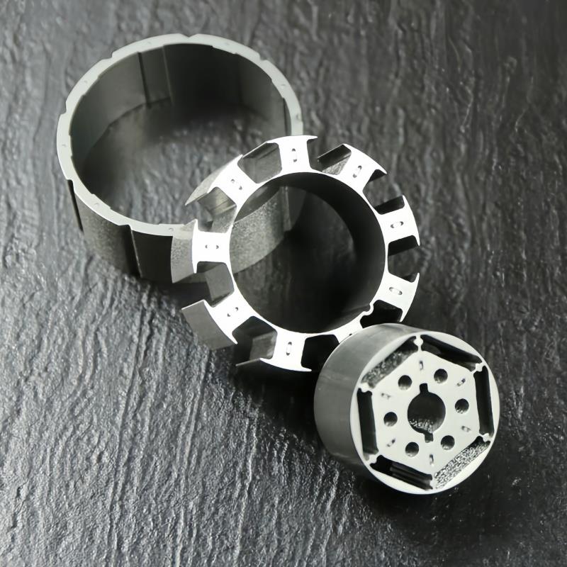 专业电机马达硅钢片定转子加工 广东非标矽钢片铁芯零件定制