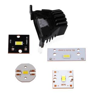 透镜led大灯18v灯珠30w双色小钢炮射灯芯片3570铜基板9v车灯光源