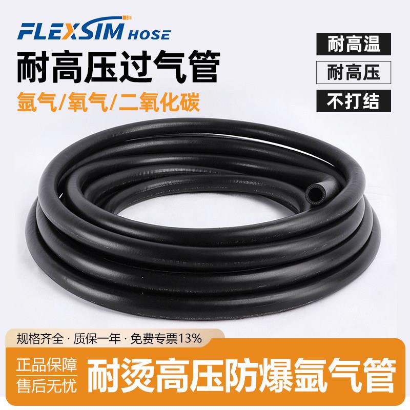 氩气管氩弧焊机氩气表气管氩气瓶连接管二氧化碳高压防爆软管8mm