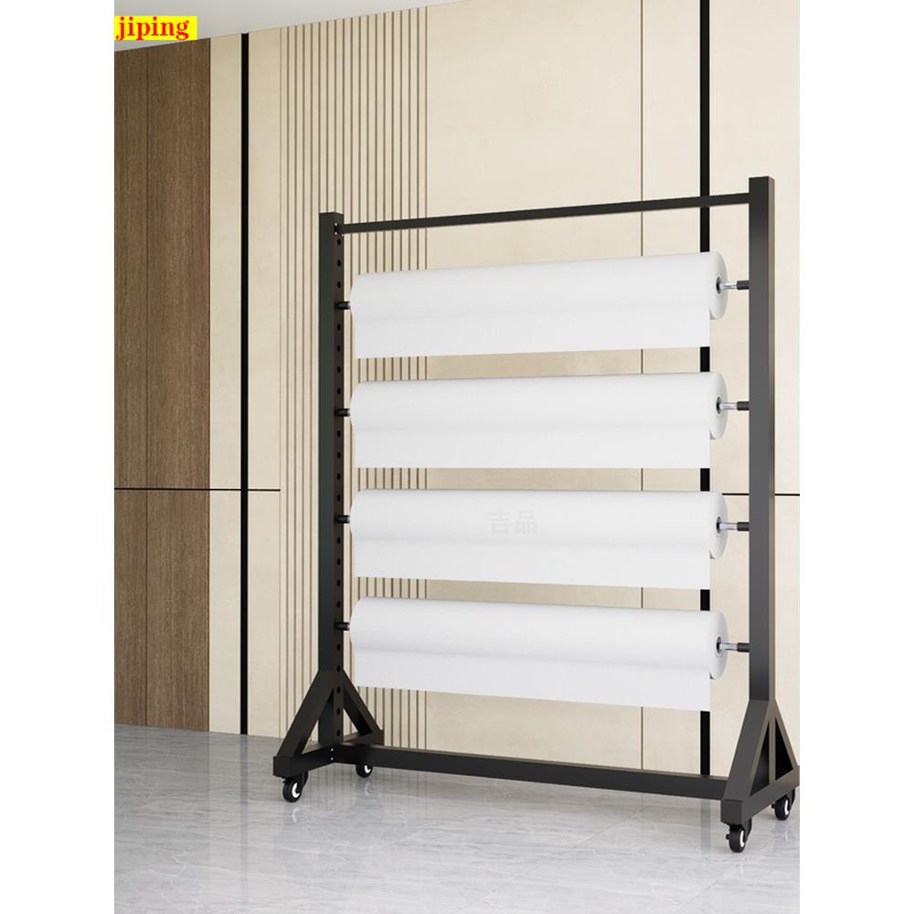 新款农膜地膜热缩膜展示架收缩膜展架国画膜放置架电线电缆货架