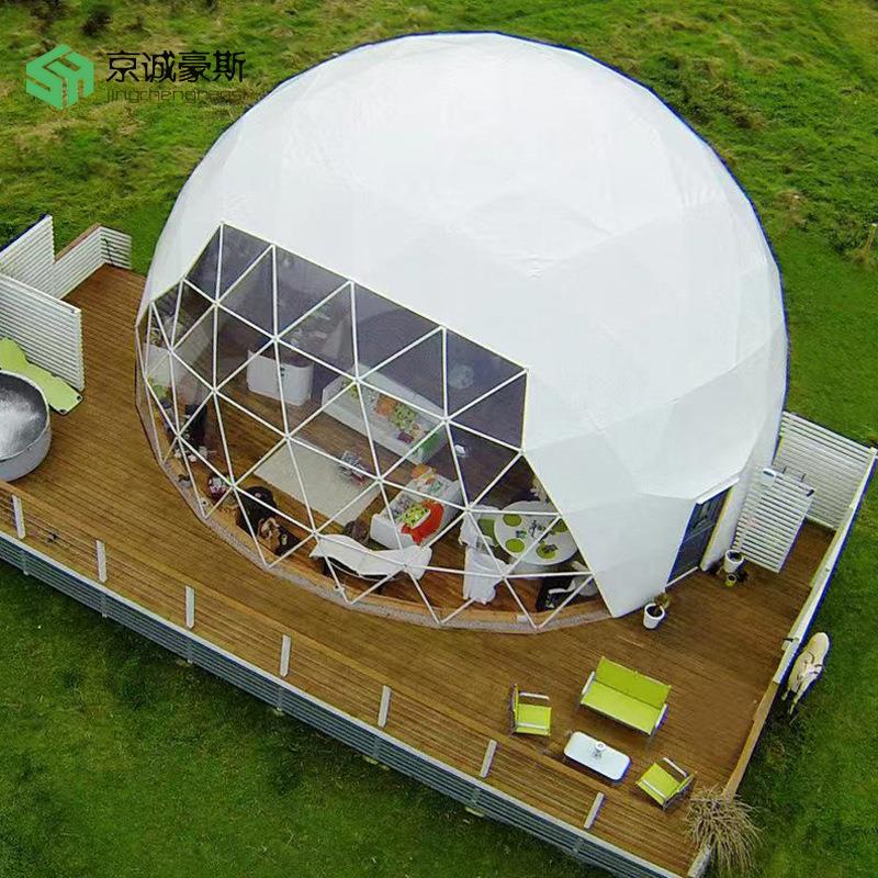 空帐篷房球户览外展球形篷房网红泡泡HUK屋民宿星野奢景区形帐篷