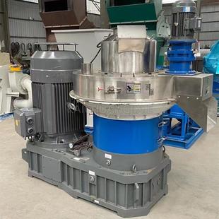 新型生物颗2粒机木材粉碎加工料KC 吨备生物质颗燃粒制 00设时产1