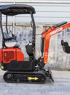出口美国HT12G小型挖掘机 Household small excavator 迷你挖掘机