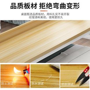 电脑桌家用床尾床边学习桌懒人可移动长条跨床桌 床上书桌程潇同款