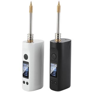 大屏LED无线便携usb充电电烙铁75W家用小型焊接维修510接口恒温