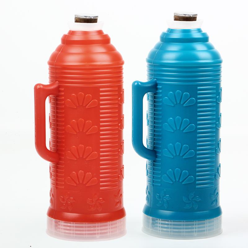 热水瓶家用保温瓶暖水壶加厚塑料外壳暖瓶开水壶瓶玻璃内胆5磅2L