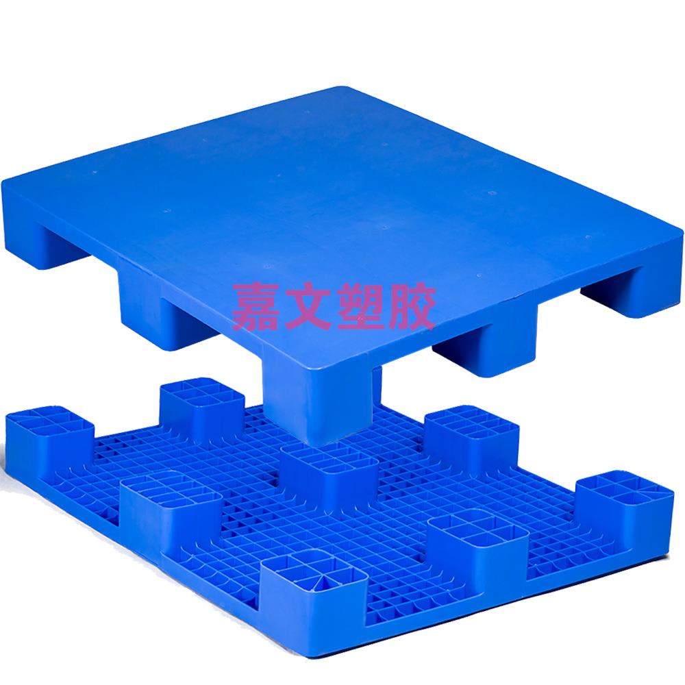 1200*800*140 1100*1100*140平板平面九脚塑胶卡板实心塑料托盘栈