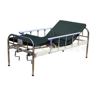 病床养老院双摇床手动家用多种功能老年病号床ABS单双护理床