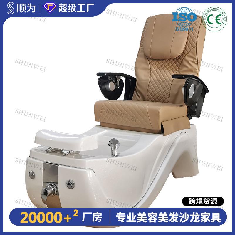 足疗按摩床电动足浴沙发靠椅床美甲美睫椅子足疗床电动躺椅足