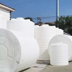 水塔林园工业污水处理立式 30吨圆形塑料水塔平底40立方立式 水塔