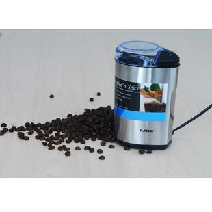 跨境欧规家用便携迷你电动磨豆机研磨器打粉机磨粉机磨咖啡豆辣椒