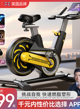 OES动感单车健身家用款静音小型室内有氧运动自行车减肥健身器材