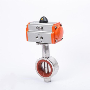 D671X气动硅胶卫生级蝶阀