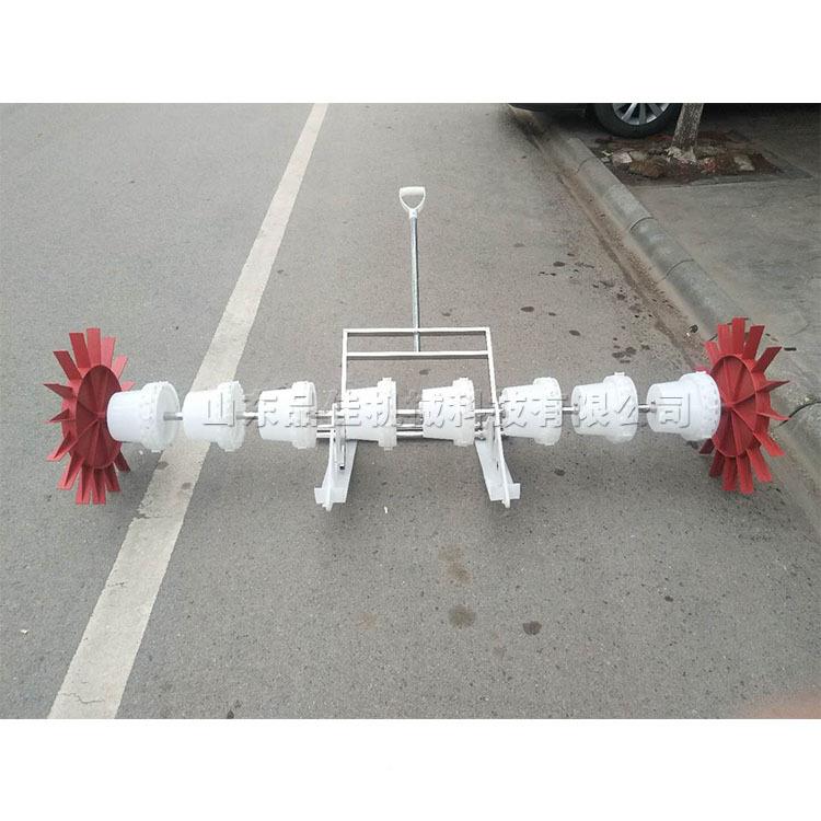 大面积水稻直机手推菜种子播种机 手拉调节农蔬田育秧点播DZC 播