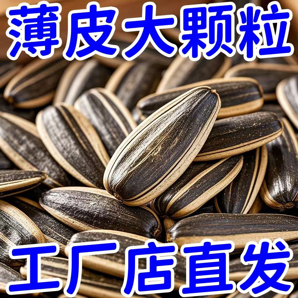 【2 斤特价】现炒原味瓜子新货内蒙古大颗粒独立装葵花籽休闲批发