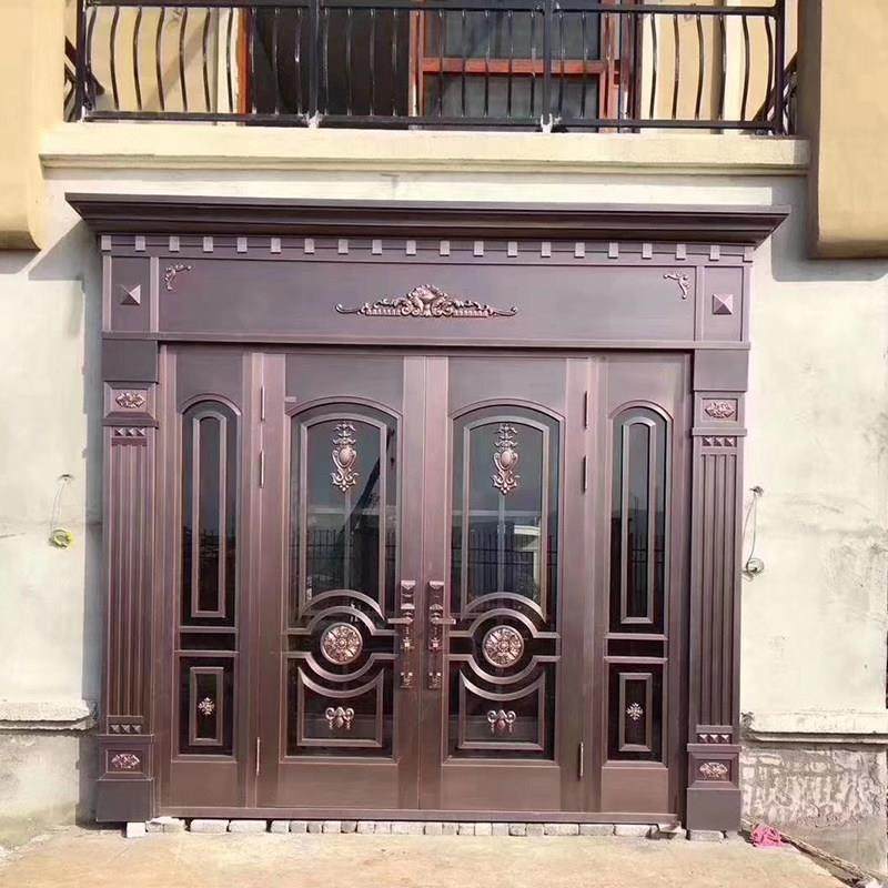 铜门双开入户别墅大门防盗门家用大门不锈钢单门子母门乡村对开门,全屋定制,进户门,淘宝优惠券,粉丝福利购,淘宝优惠卷