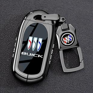 适用别克威朗钥匙套君威汽车英朗GL8陆上公务舱高档钥匙壳包改装