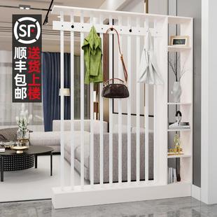 小户型家用正对门屏风隔断玄关柜客厅进门遮挡定制 简约现代新中式