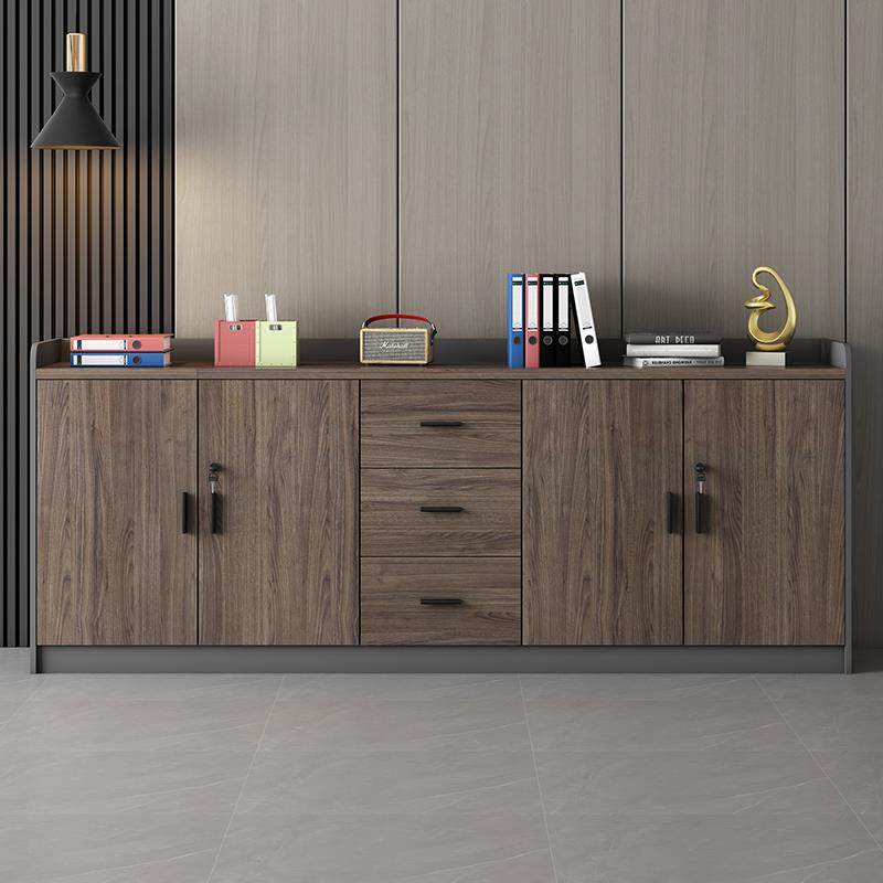 佰森矮柜会议室茶水柜办公室办公文件柜隔断柜带锁储物柜打印机柜