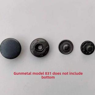 婆婆纽扣 金属四扣扣扣 831单面和双面不锈钢纽扣 全 1000套