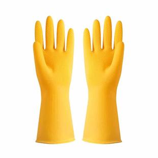 正品加厚南洋橡胶牛筋乳胶手套劳保劳务工作保洁耐用耐酸碱防水防