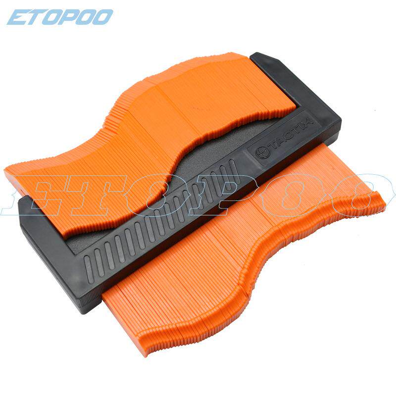 HUOTO 120mm塑料轮廓规 轮廓尺 弧面尺 仿形规